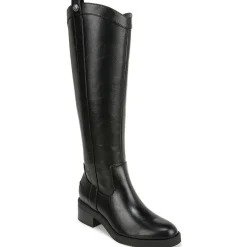 Bridgett Faux Leather Riding Knee-High Boots