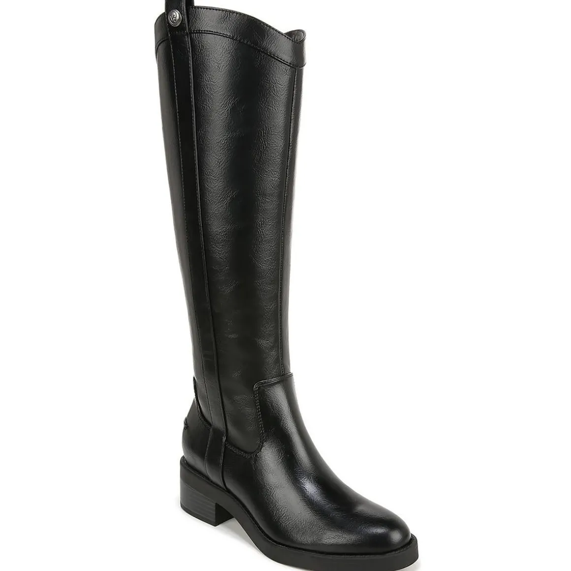 Bridgett Faux Leather Riding Knee-High Boots