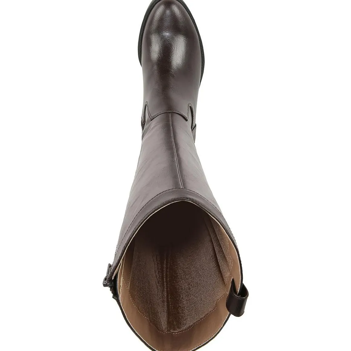 Bridgett Faux Leather Riding Knee-High Boots