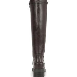 Bridgett Faux Leather Riding Knee-High Boots