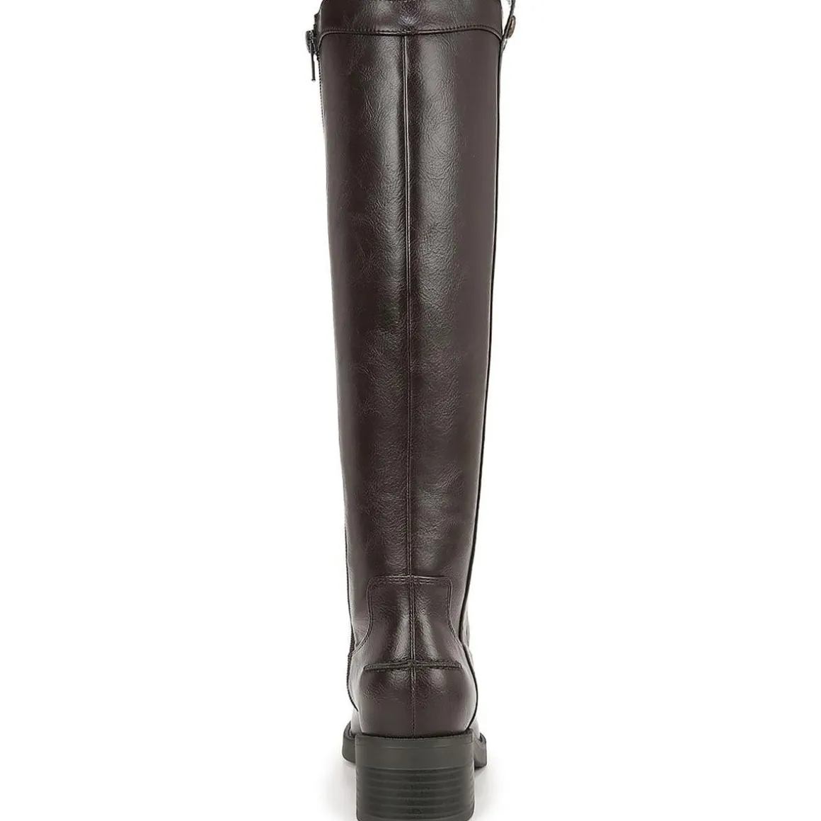 Bridgett Faux Leather Riding Knee-High Boots