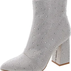 Briel Rhinestone Ankle Boots
