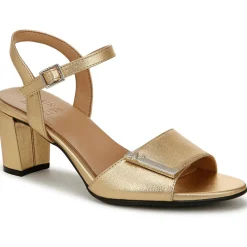 Bristol Ornament Buckle Faux Leather Ankle Strap