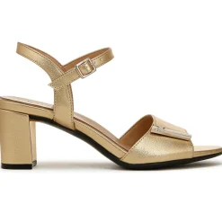 Bristol Ornament Buckle Faux Leather Ankle Strap