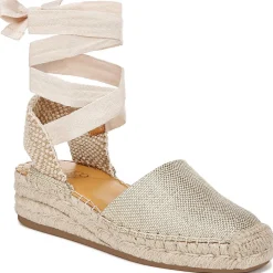 Britney Canvas Woven Espadrilles
