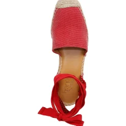 Britney Canvas Woven Espadrilles