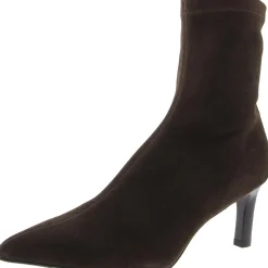 Britt Boot Zipper Suede Booties