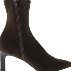Britt Boot Zipper Suede Booties