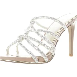 Brooke Embellished Slide Sandals