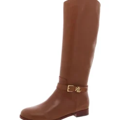 Brooke Tall Leather Riding Knee-High Boots