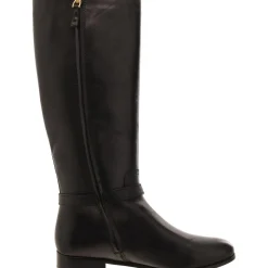 Brooke Tall Leather Riding Knee-High Boots