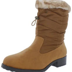 Bryce Faux Fur Lined Zipper Mid-Calf Boots