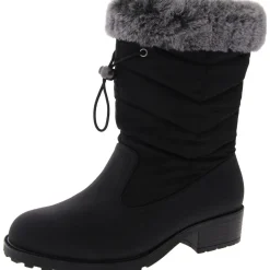 Bryce Faux Fur Lined Zipper Mid-Calf Boots