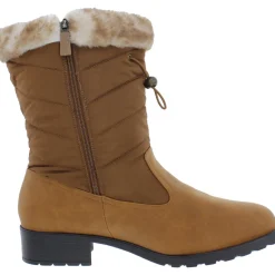 Bryce Faux Fur Lined Zipper Mid-Calf Boots