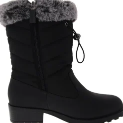 Bryce Faux Fur Lined Zipper Mid-Calf Boots