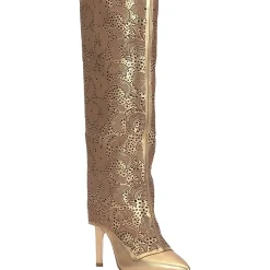 Brykia 2 Faux Leather Pointed Toe Knee-High Boots