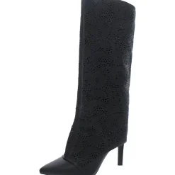 Brykia 2 Faux Leather Pointed Toe Knee-High Boots