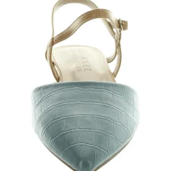 Brynn Faux Leather Pointed Toe Kitten Heels