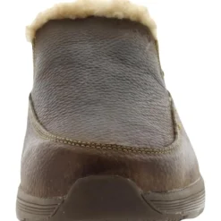 Bulgan Faux Fur Inserts Slip On Loafer Slippers