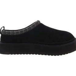 Burree Embroidered Faux Shearling Loafer Slippers