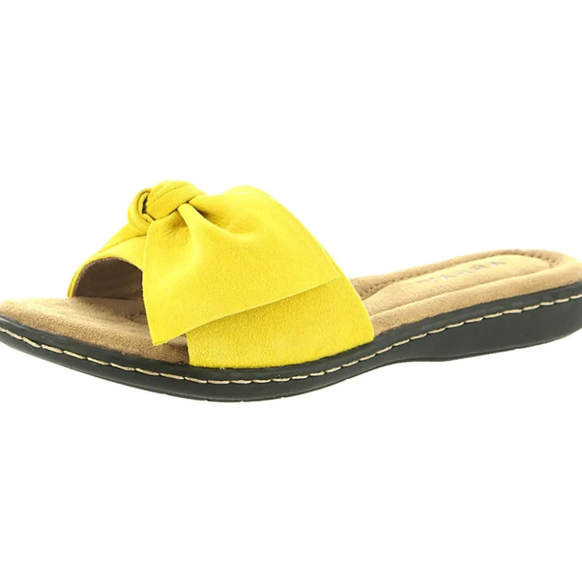 Cabana Suede Slip On Slide Sandals