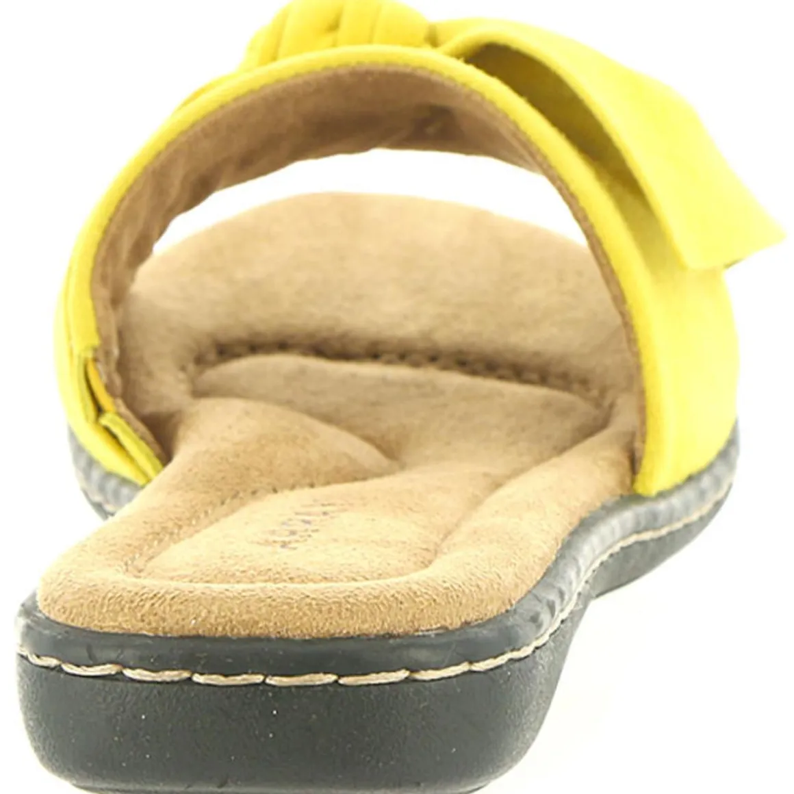 Cabana Suede Slip On Slide Sandals