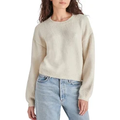 Cable Knit Casual Crewneck Sweater