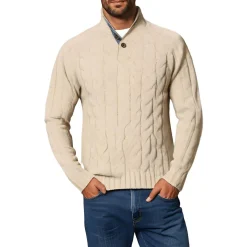 Cable Knit Pullover Sweater