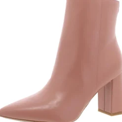 Cacey 9X9 Leather Pointed Toe Ankle Boots