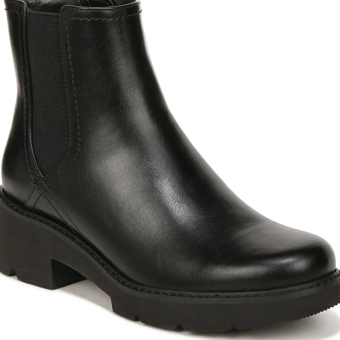Cade Faux Leather Casual Mid-Calf Boots