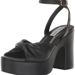 Caelan Suede Block Heel Platform Sandals