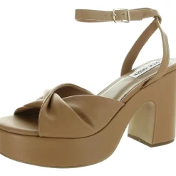 Caelan Suede Block Heel Platform Sandals