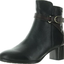 Calafat W1Z Leather Heels Booties