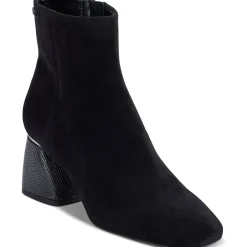 CALEENA Faux Suede Ankle Boots