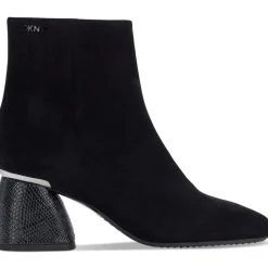 CALEENA Faux Suede Ankle Boots