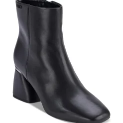 CALEENA Logo Ankle Boots