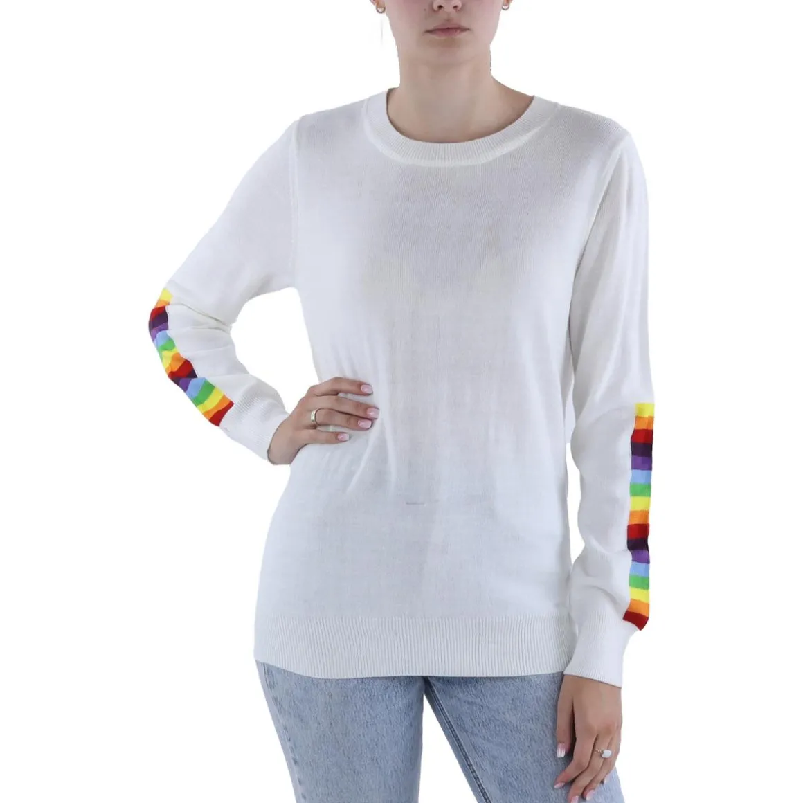 Calistoga Crewneck Ribbed Pullover Sweater