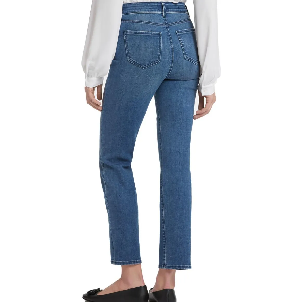 Callie Tummy Slimming Denim Straight Leg Jeans