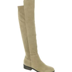 Calypso Pull On Leather Over-The-Knee Boots