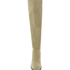 Calypso Pull On Leather Over-The-Knee Boots