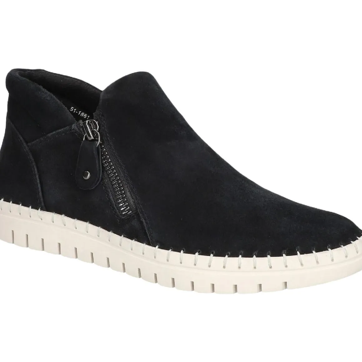 Camberly Suede Moc Toe Ankle Boots