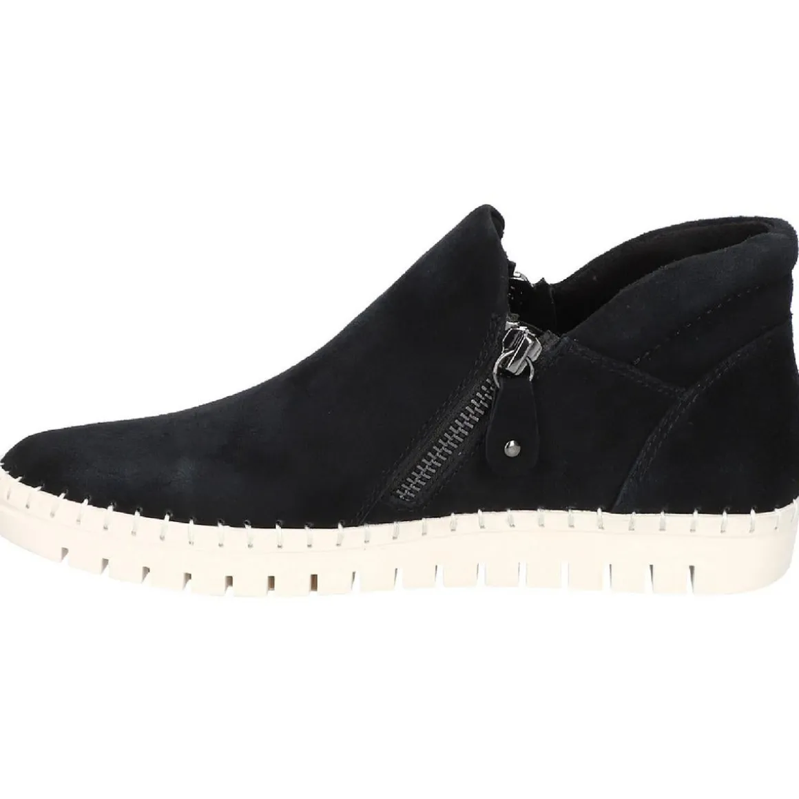 Camberly Suede Moc Toe Ankle Boots