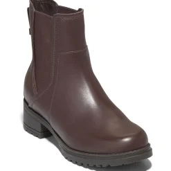 CAMEA Leather Round toe Ankle Boots