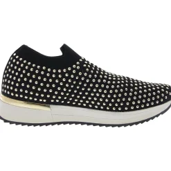 Cameron Jewel Jogger Embellished Slip-On Sneakers