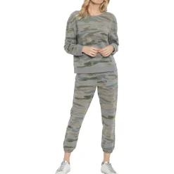 Camouflage Cotton Sweatshirt