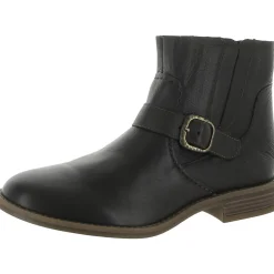 Camzin Loop Leather Chelsea Boots