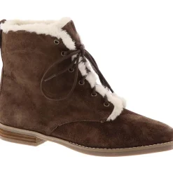 Canyon Suede Faux Fur Lined Ankle Boots