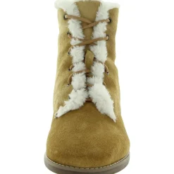 Canyon Suede Faux Fur Lined Ankle Boots