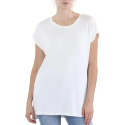 Cap Sleeve Crewneck Pullover Top