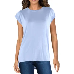 Cap Sleeve Crewneck Pullover Top